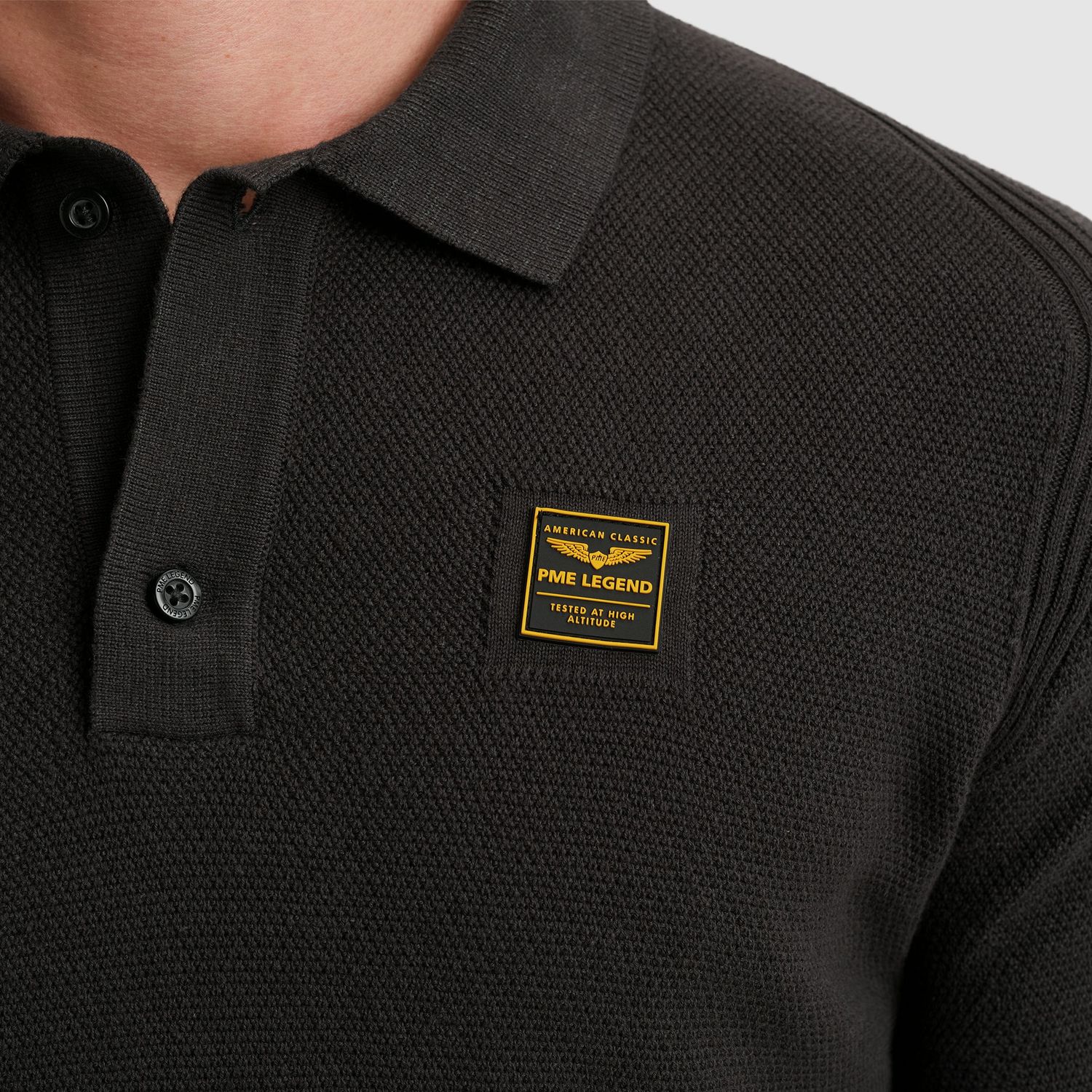 PME Legend | Polo met structuur PPSS2506872-9140
