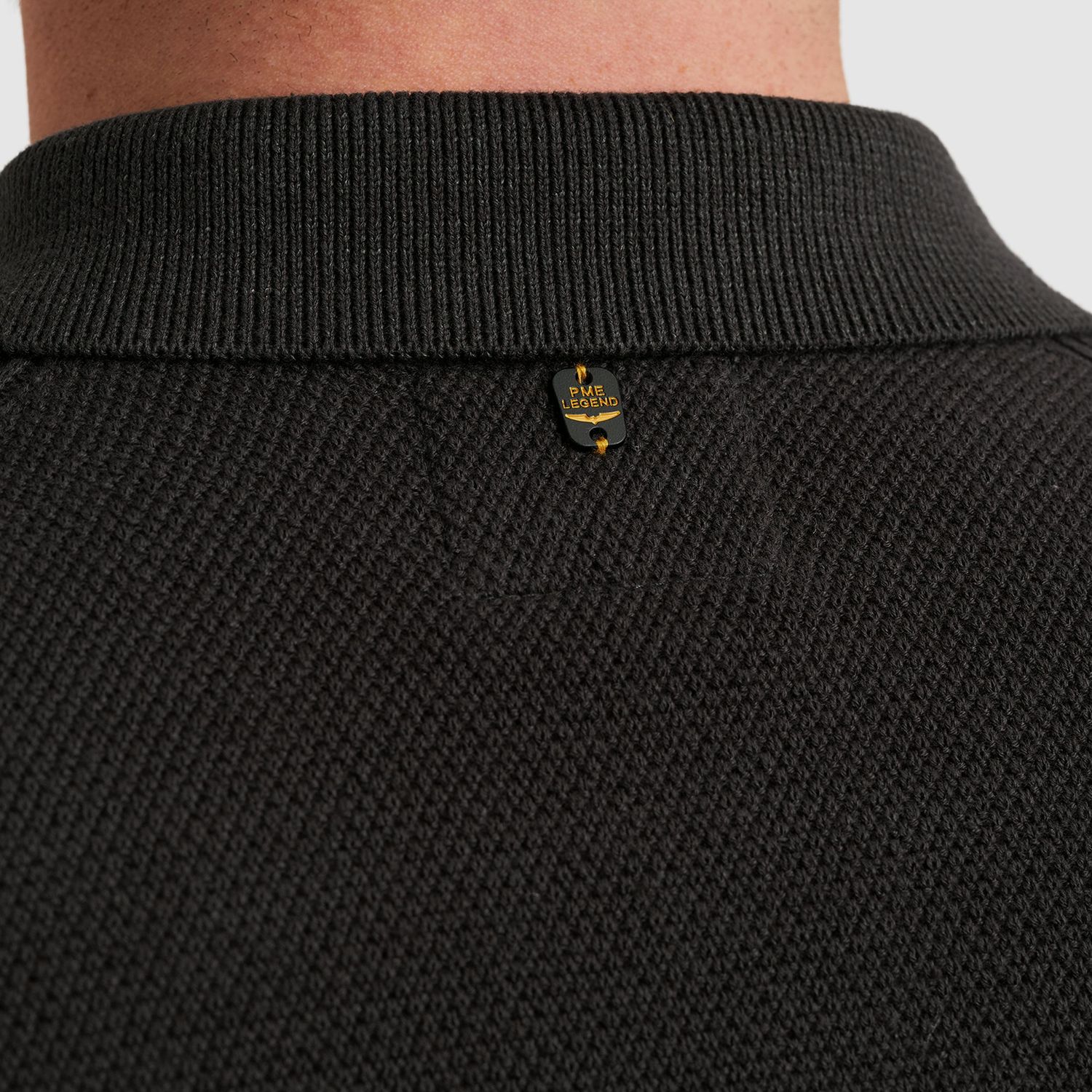 PME Legend | Polo met structuur PPSS2506872-9140