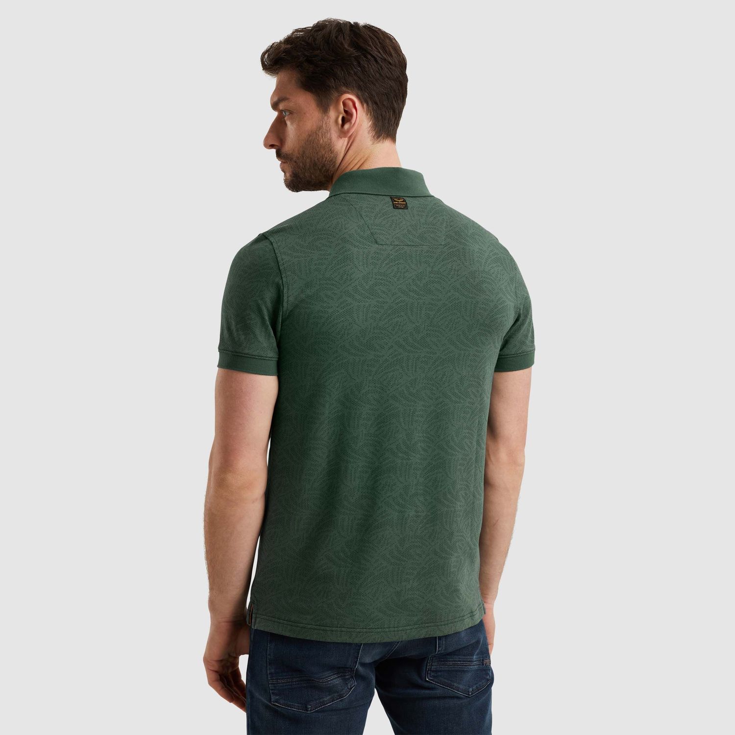 PME Legend | Polo met jacquardpatroon PPSS2503883-6147