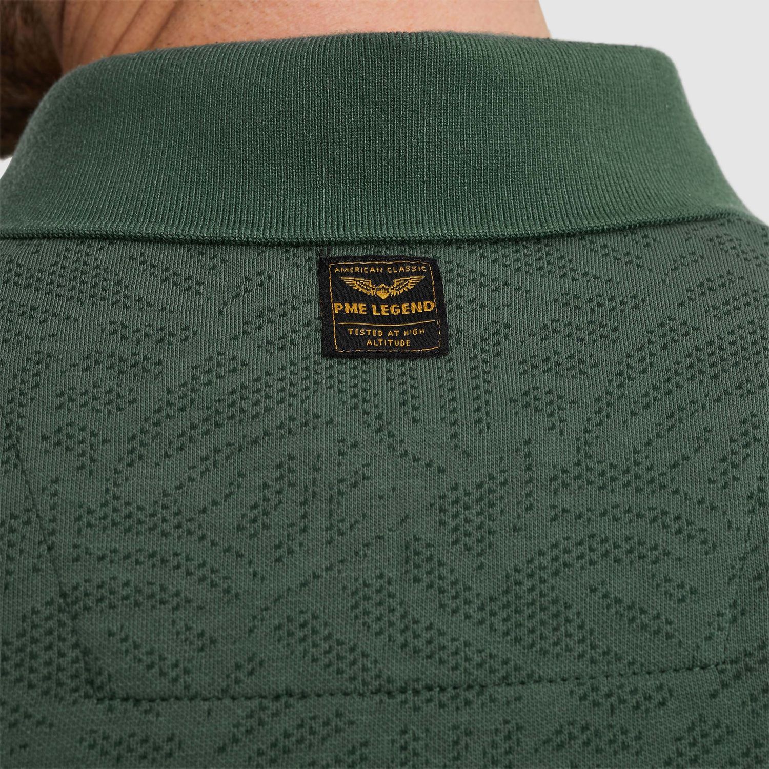 PME Legend | Polo met jacquardpatroon PPSS2503883-6147