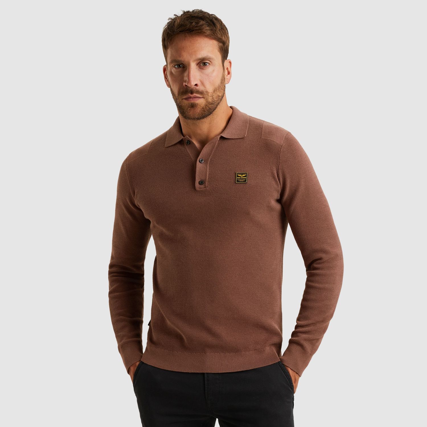 PME Legend | Polo met lange mouwen PPS2509851-8203