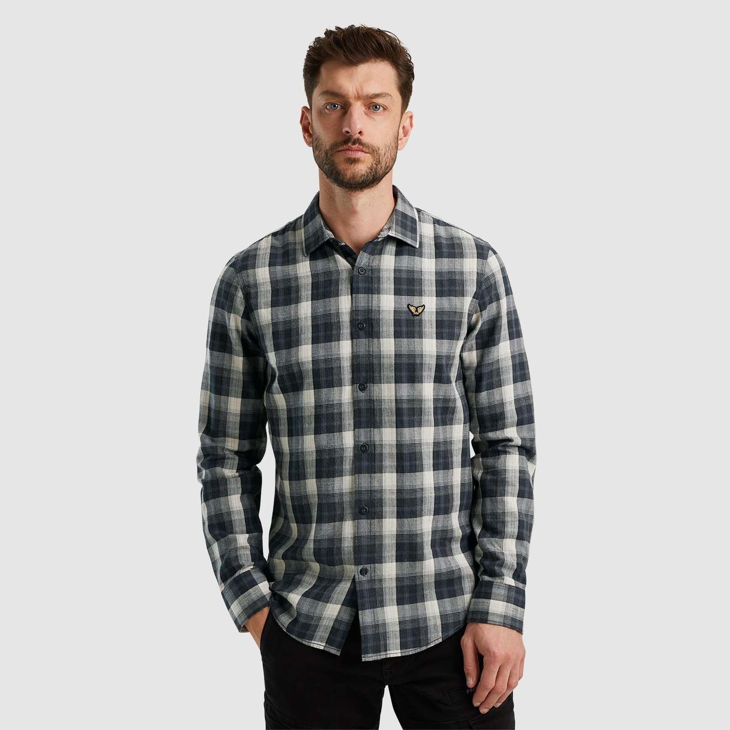 PME Legend | Overhemd met ruitpatroon PSI2410200-9139