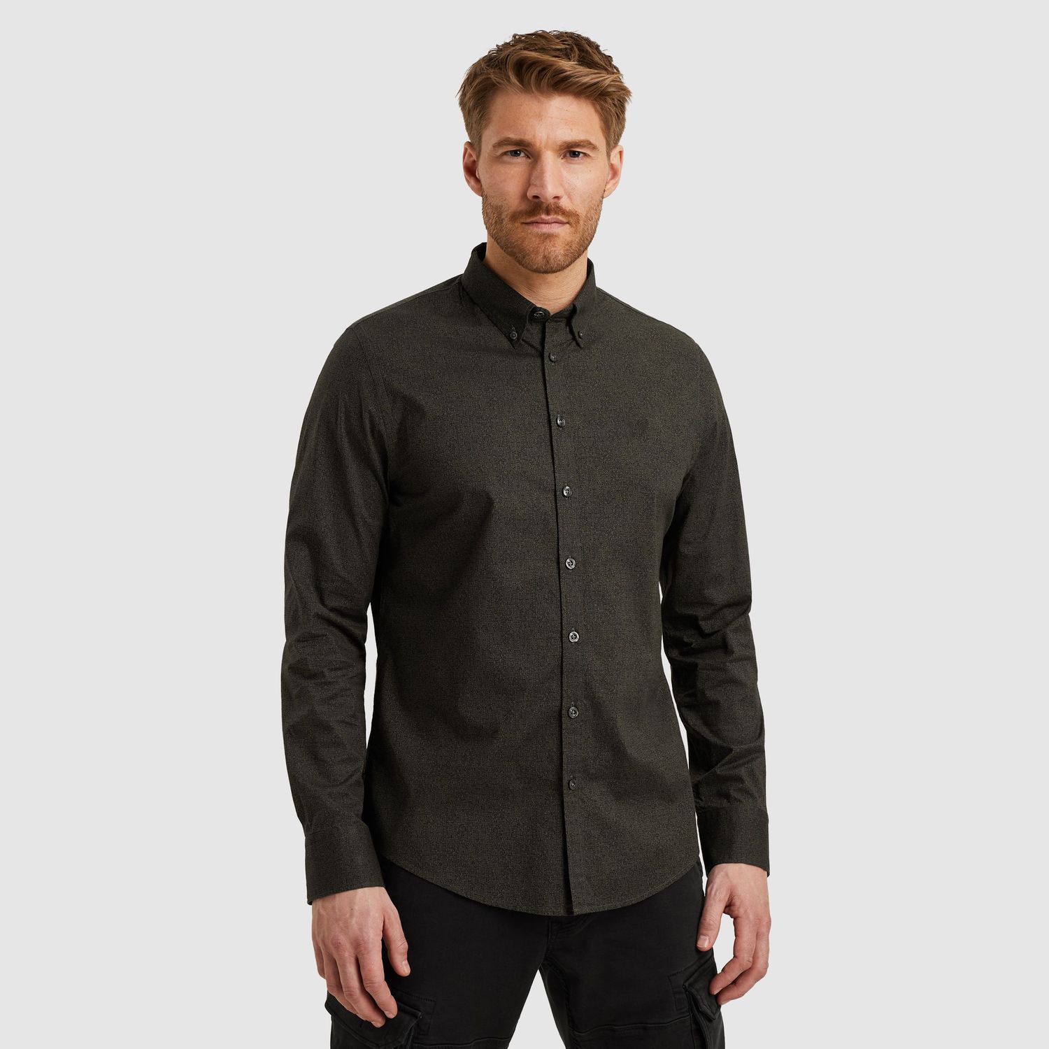 PME Legend | Overhemd met allover print PSI2509238-8039