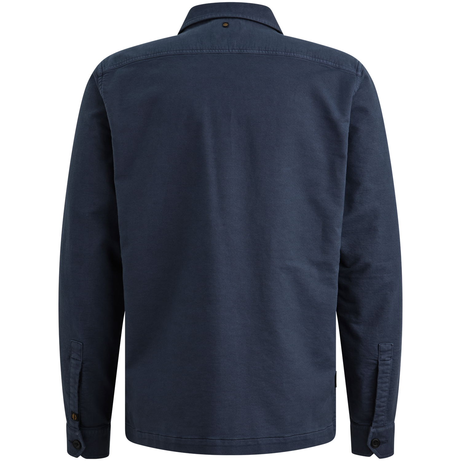 PME Legend Shirt jacket met garment-dye wassing en knoopsluiting