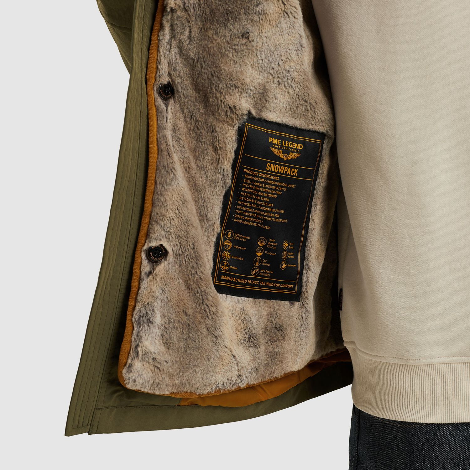 PME Legend | Snowpack parka PJA2509109-6414