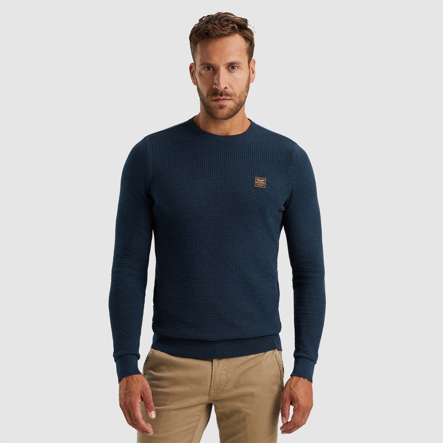 PME Legend | Trui van katoen mouliné PKW2410300-5281