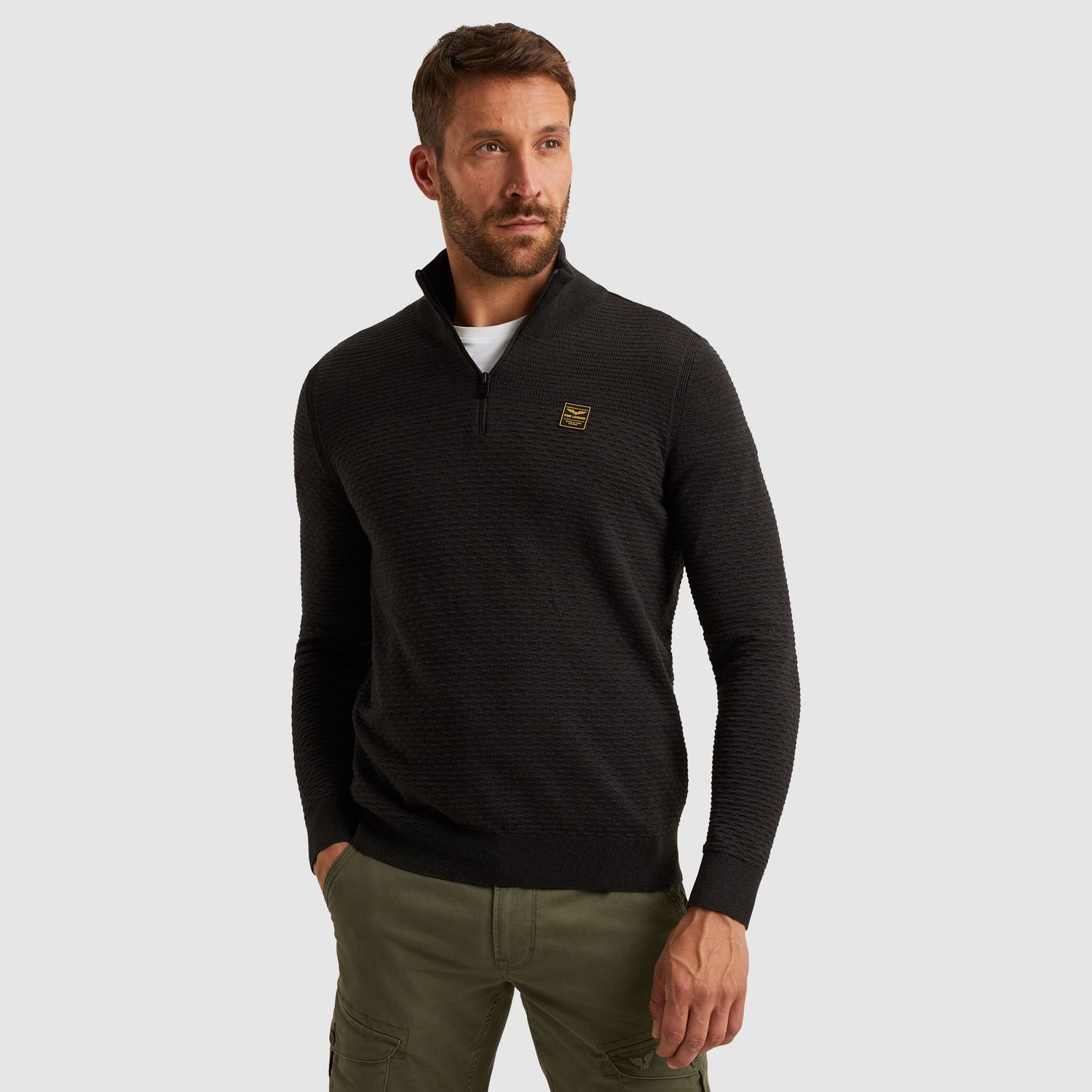 PME Legend | Trui met halve rits PKW2510301-999