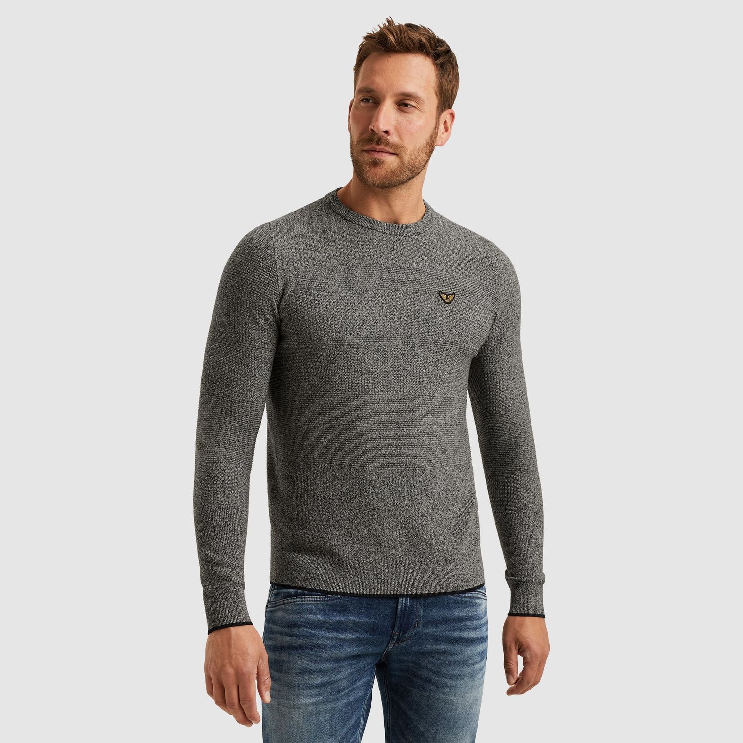PME Legend | Trui met streeppatroon PKW2508305-5281