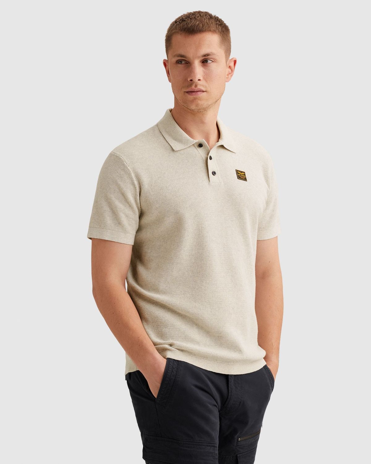 PME Legend | Polo met wafelstructuur PPSS2602853-910