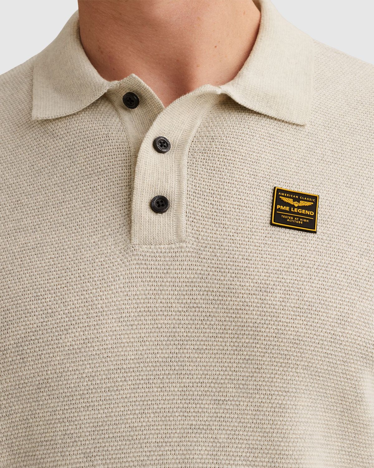 PME Legend | Polo met wafelstructuur PPSS2602853-910