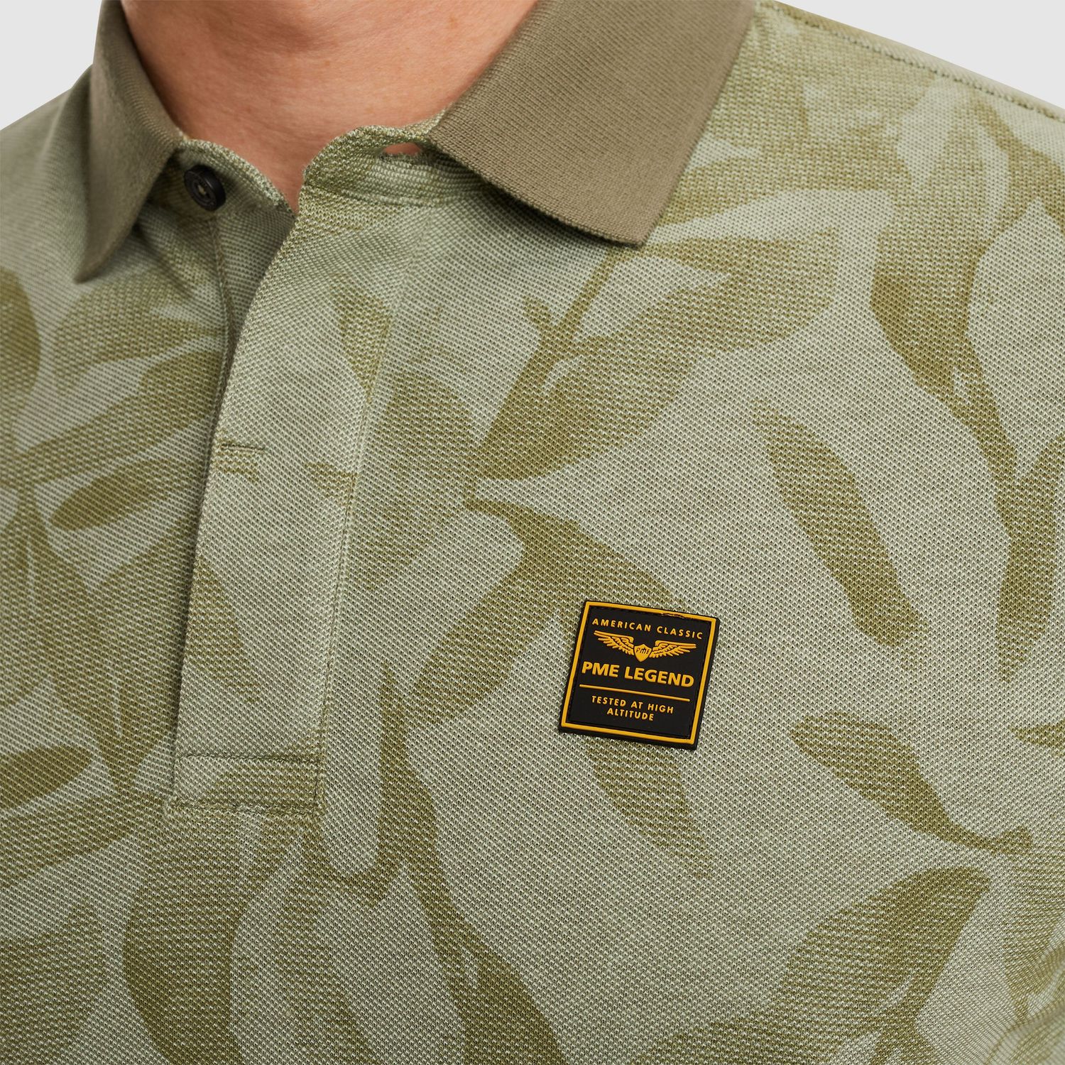 PME Legend | Polo met allover print PPSS2504851-6258