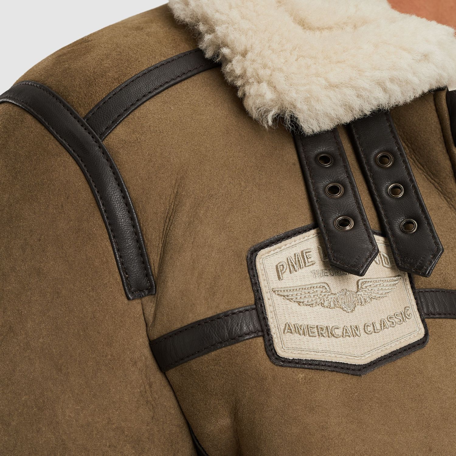 PME Legend | Stinmen leren jas PLJ2509705-8225