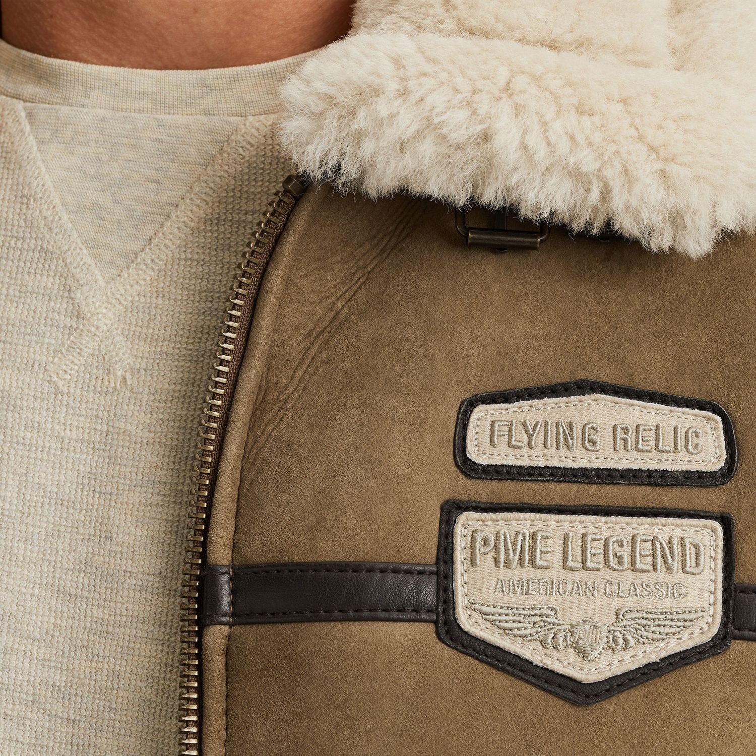 PME Legend | Stinmen leren jas PLJ2509705-8225
