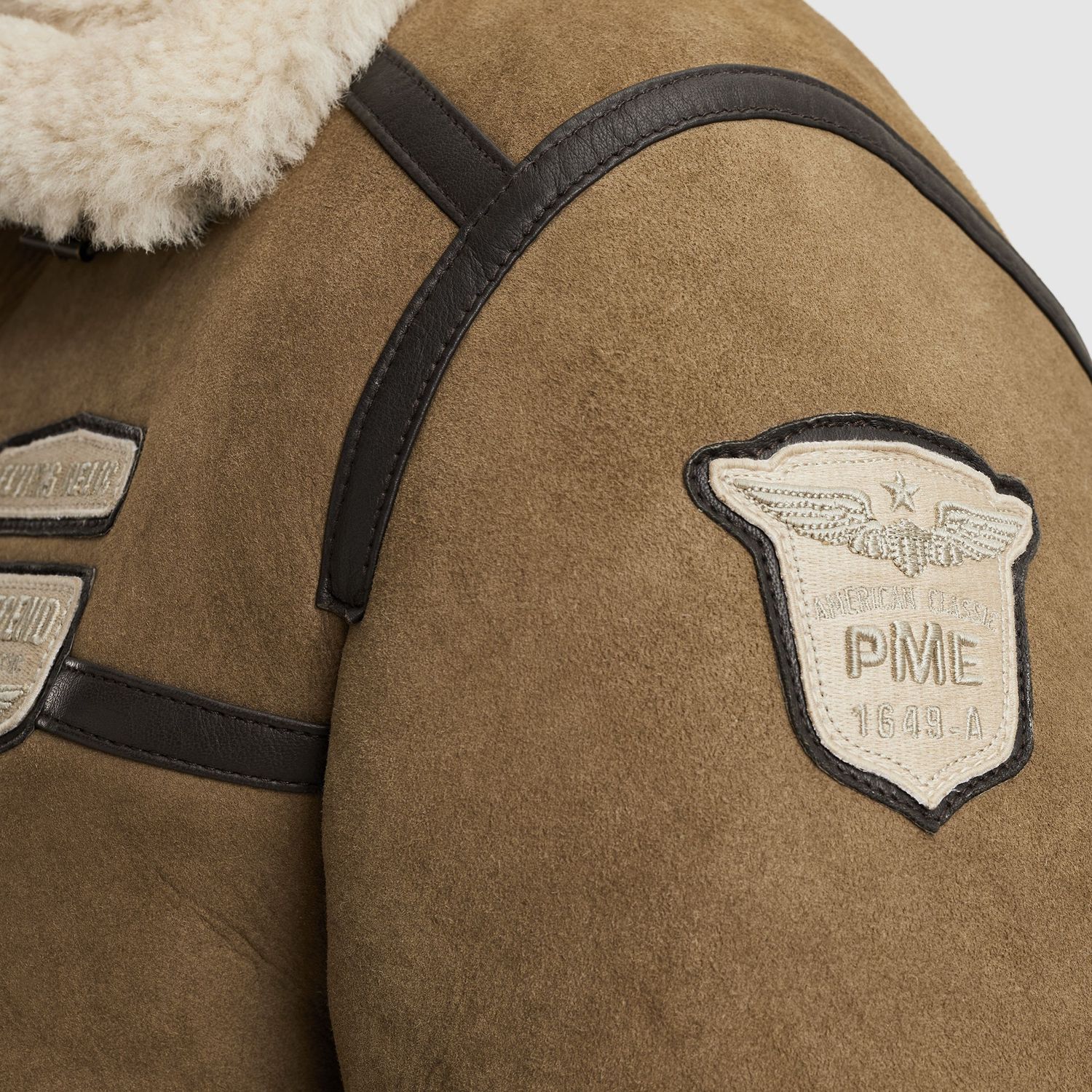 PME Legend | Stinmen leren jas PLJ2509705-8225
