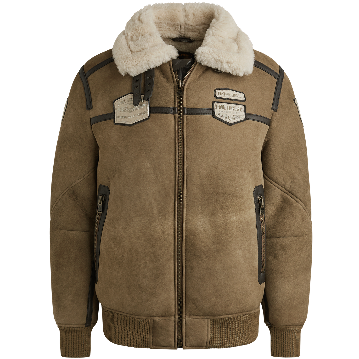 PME Legend | Stinmen leren jas PLJ2509705-8225