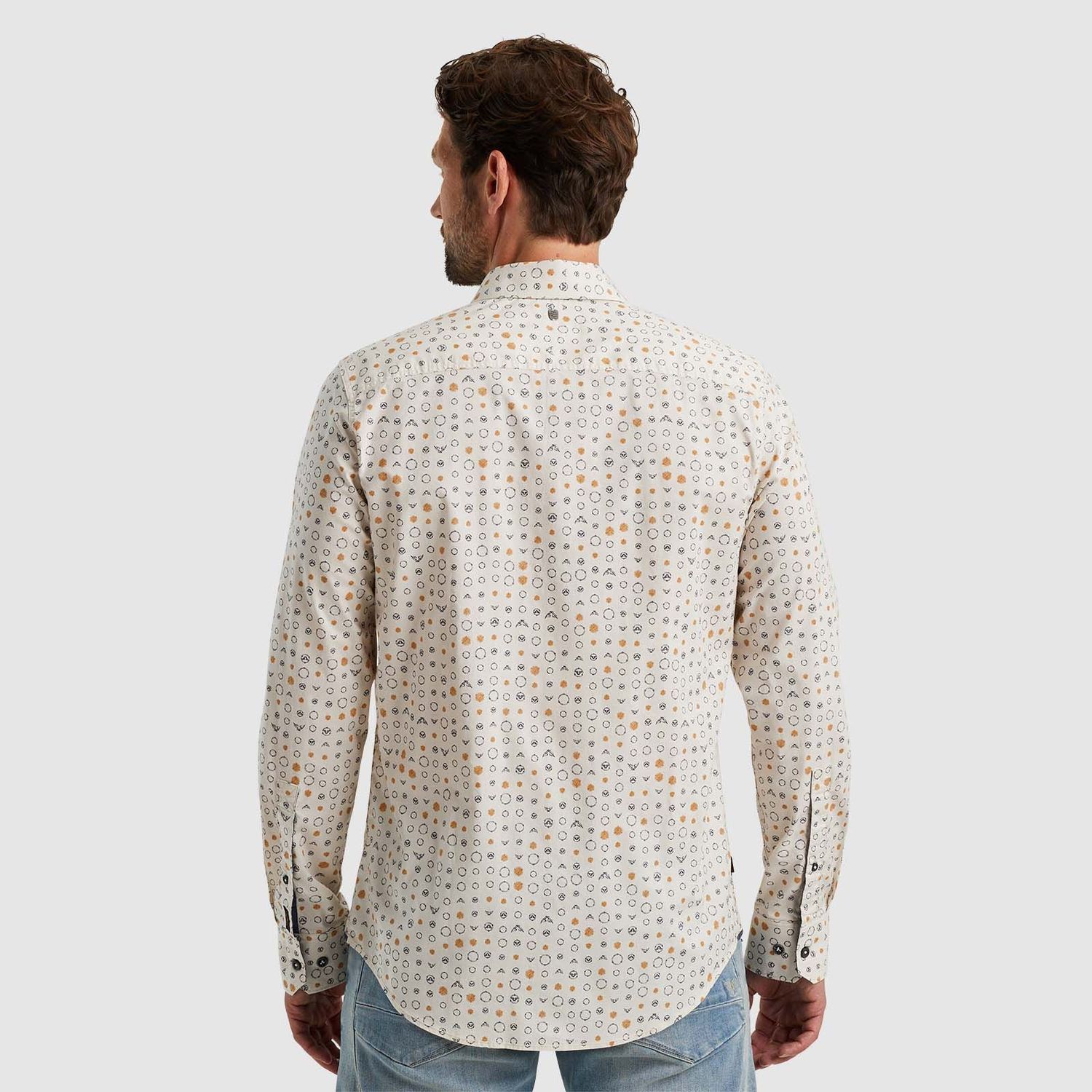 PME Legend | Overhemd van poplin katoen PSI2410204-7011