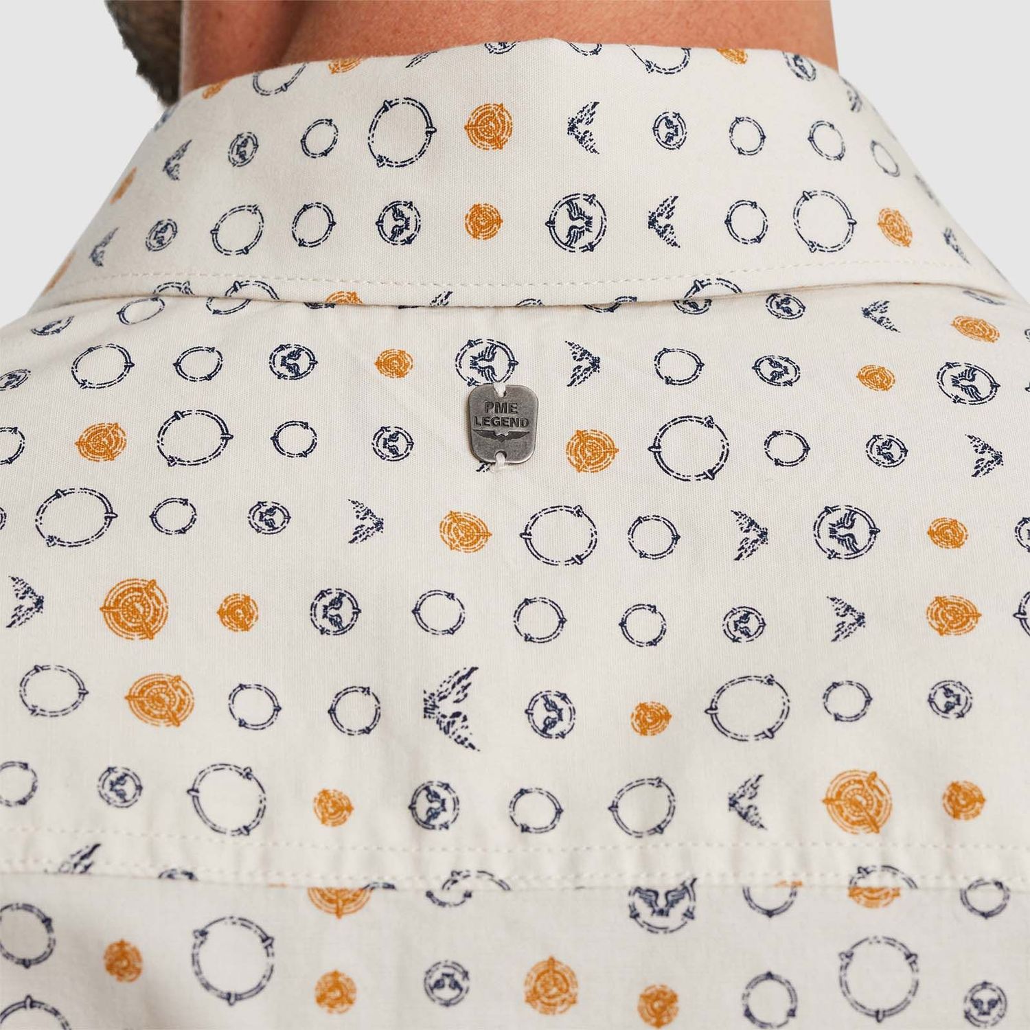 PME Legend | Overhemd van poplin katoen PSI2410204-7011