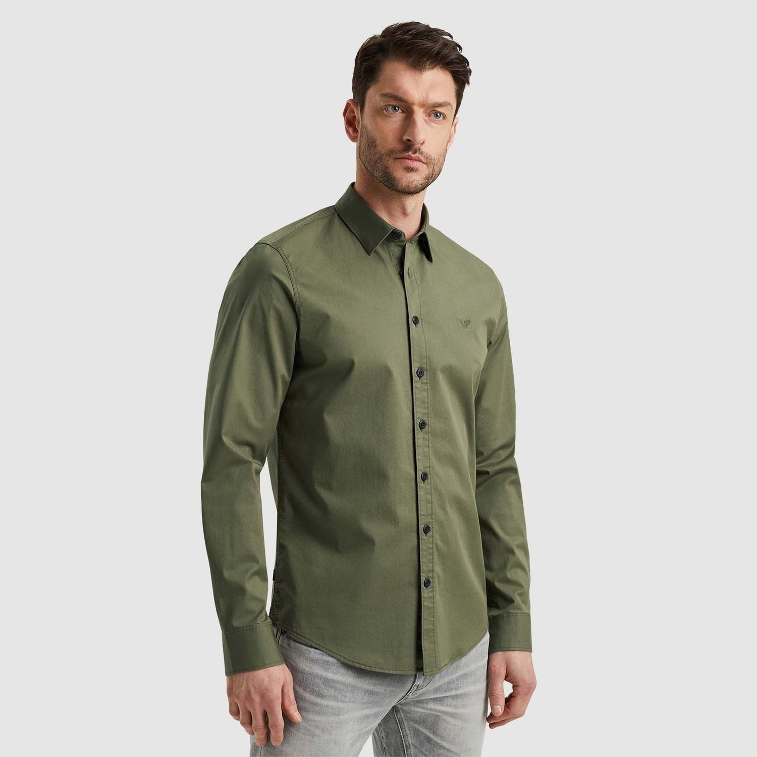 PME Legend | Overhemd van katoenen twill PSI2400011-6149