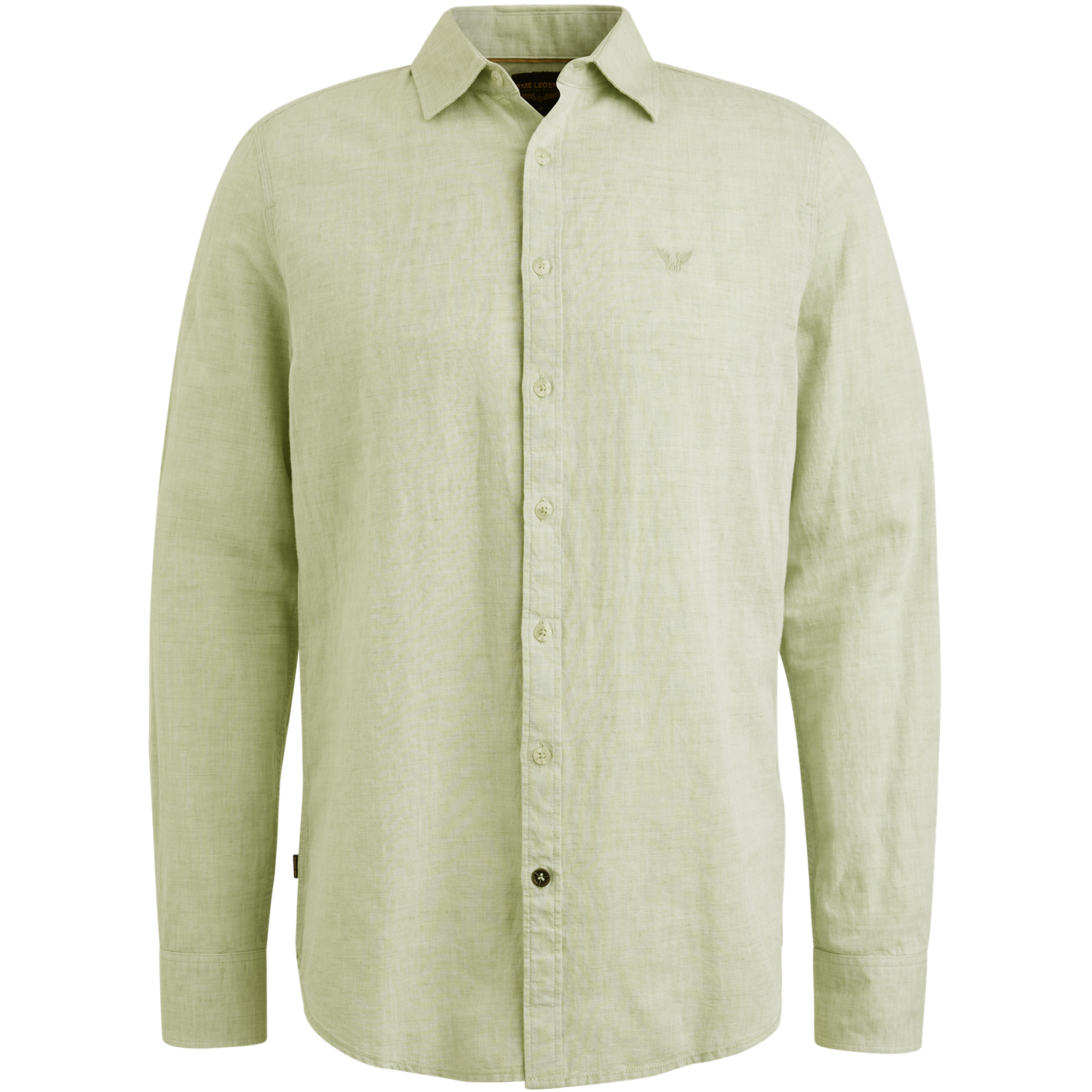 PME Legend | Overhemd van een katoen/linnen blend PSI2504200-6258