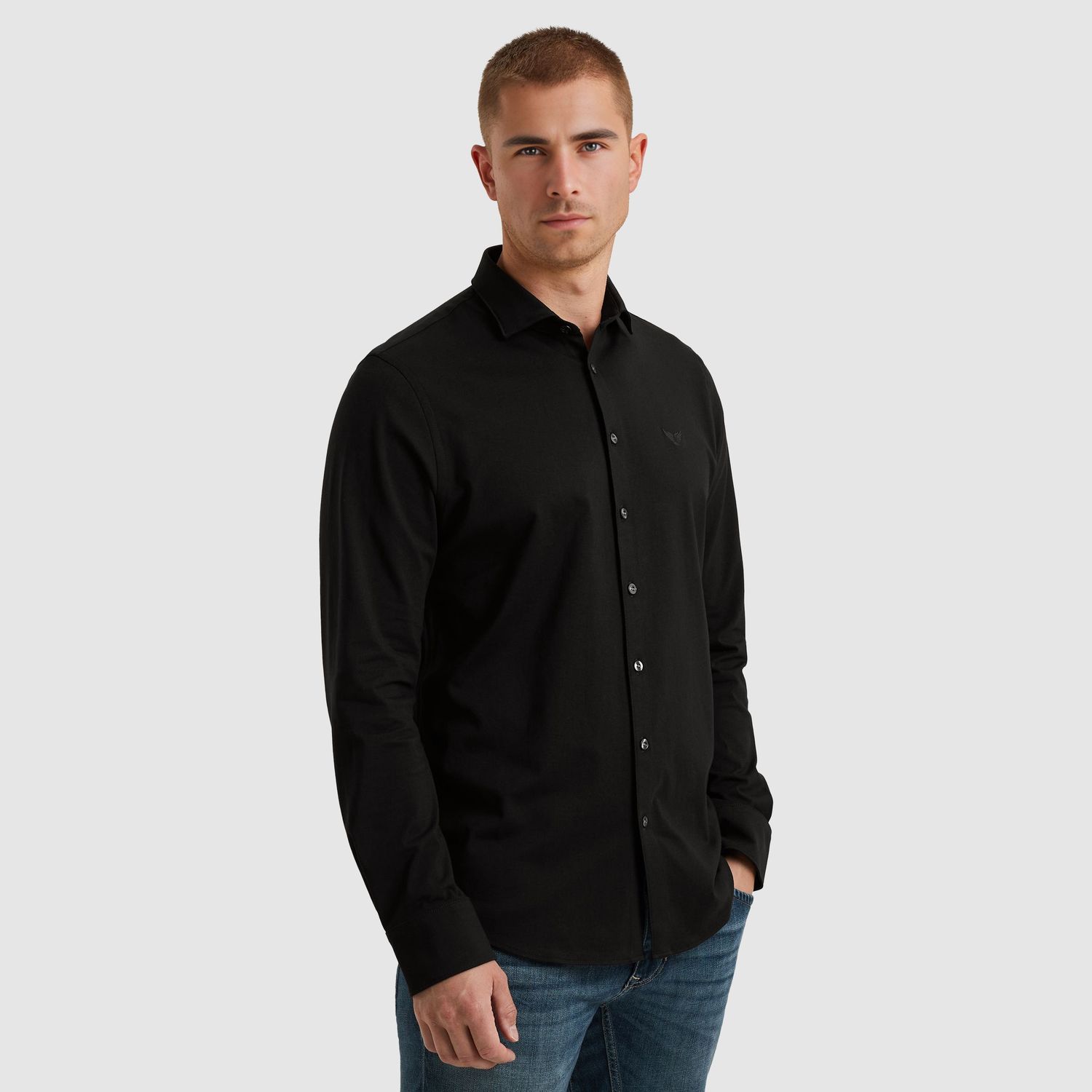 PME Legend | Overhemd van jersey PSI2511234-999