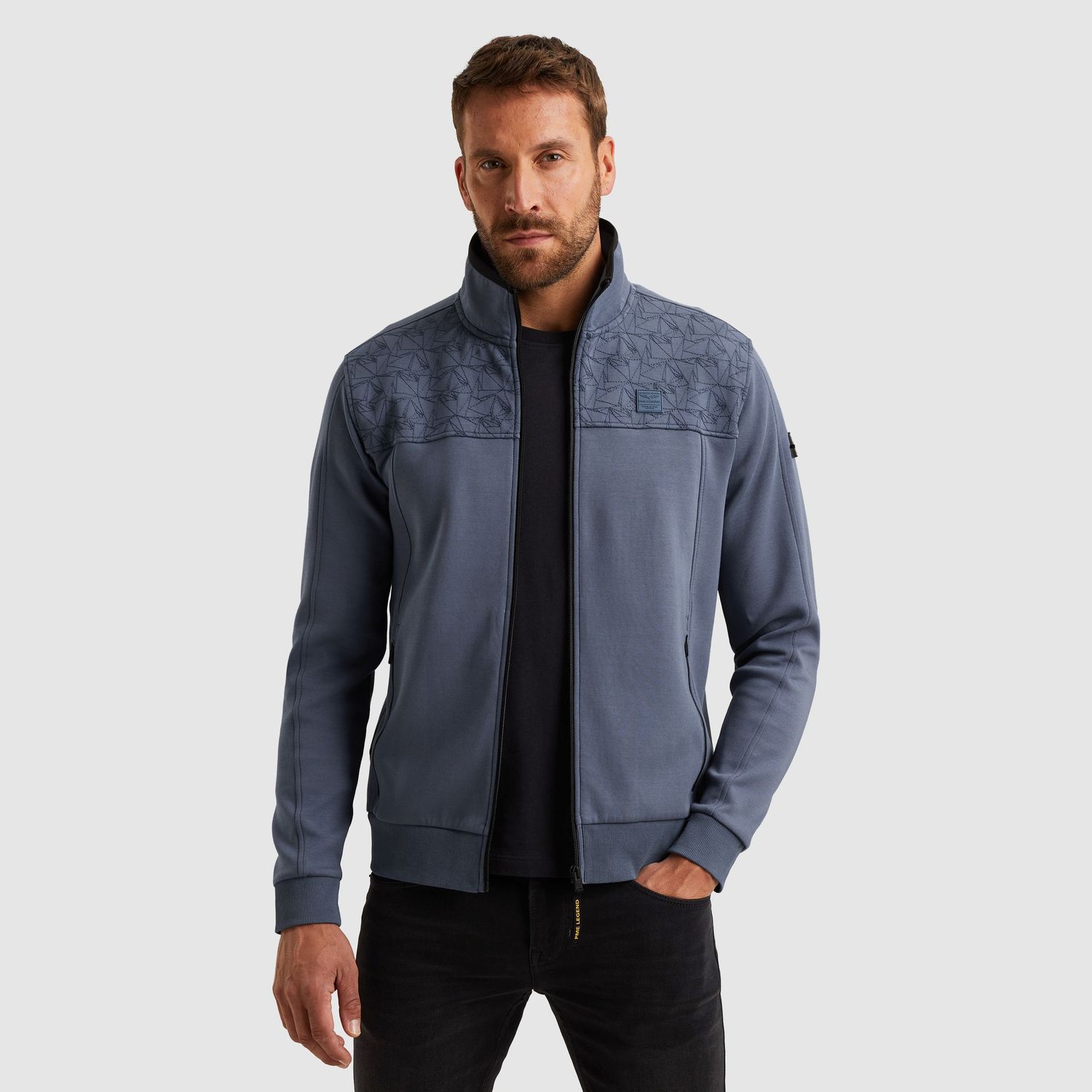 PME Legend | Sweat jacket met ritssluiting PSW2511475-5301