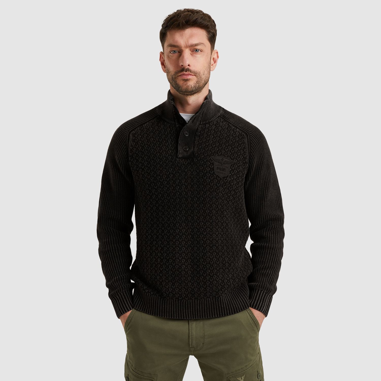PME Legend | Trui met opstaande kraag PKW2510310-999