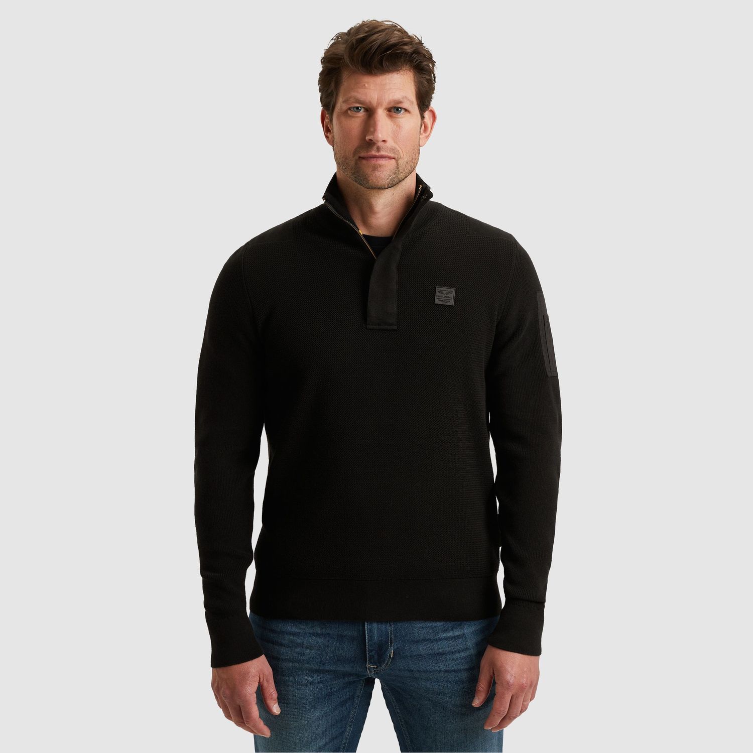 PME Legend | Trui met halve rits PKW2509322-999