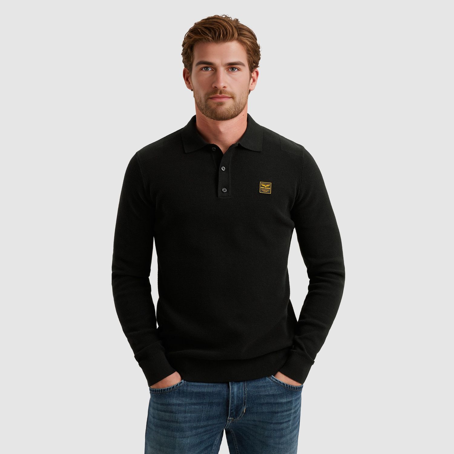 PME Legend | Polo met lange mouwen PPS2509851-999