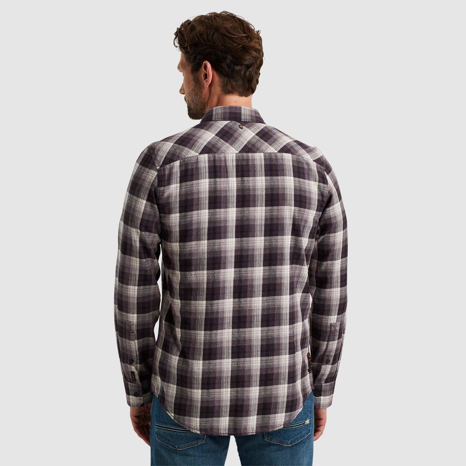 PME Legend | Overhemd met ruitpatroon PSI2410200-8085