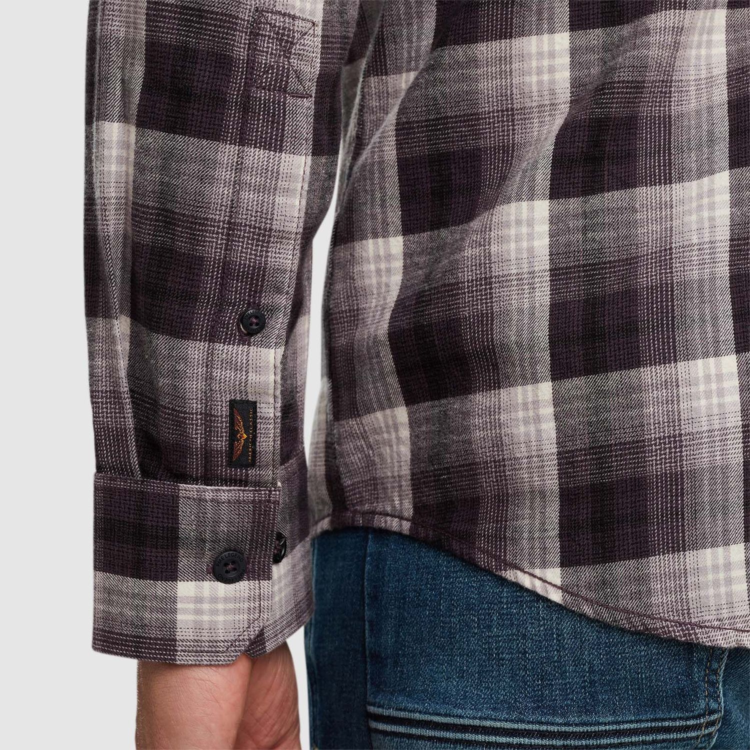 PME Legend | Overhemd met ruitpatroon PSI2410200-8085