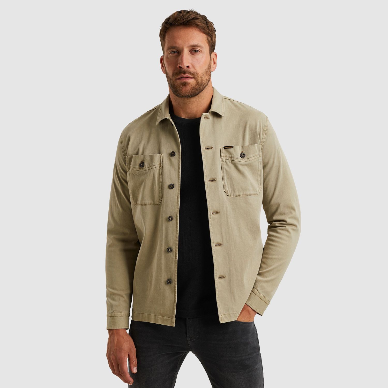 PME Legend | Shirt jacket met knoopsluiting PSI2509253-8011