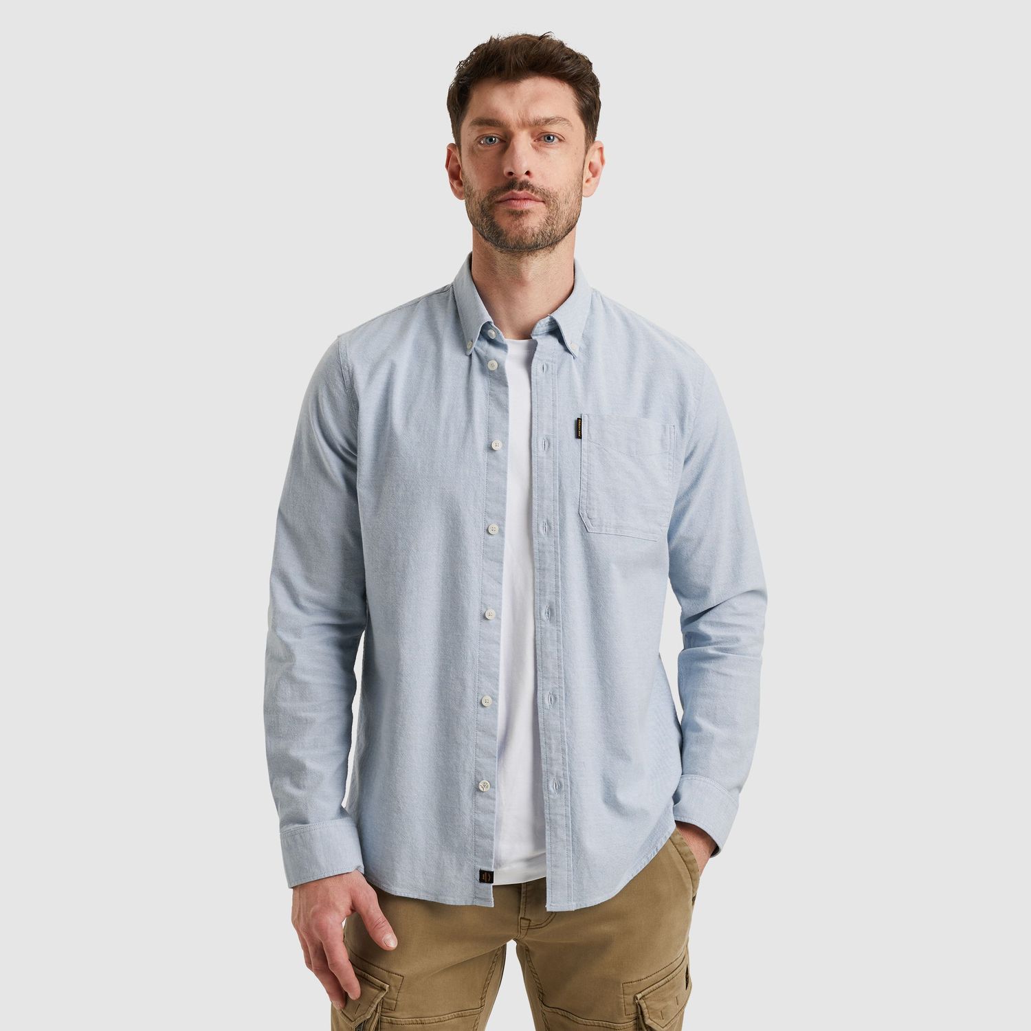 PME Legend | Oxford overhemd van katoen PSI2508206-5041