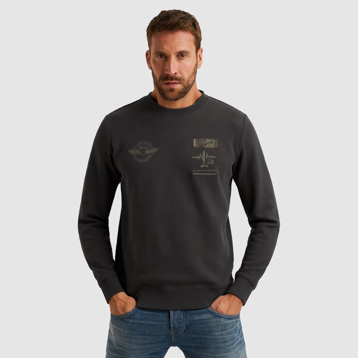 PME Legend | Sweatshirt met artworks PSW2510472-9703