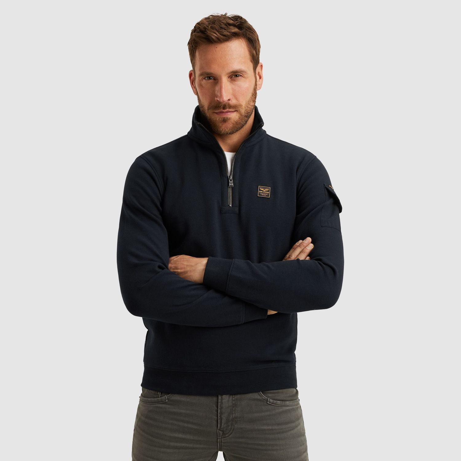 PME Legend | Trui met halve rits PSW2508423-5281