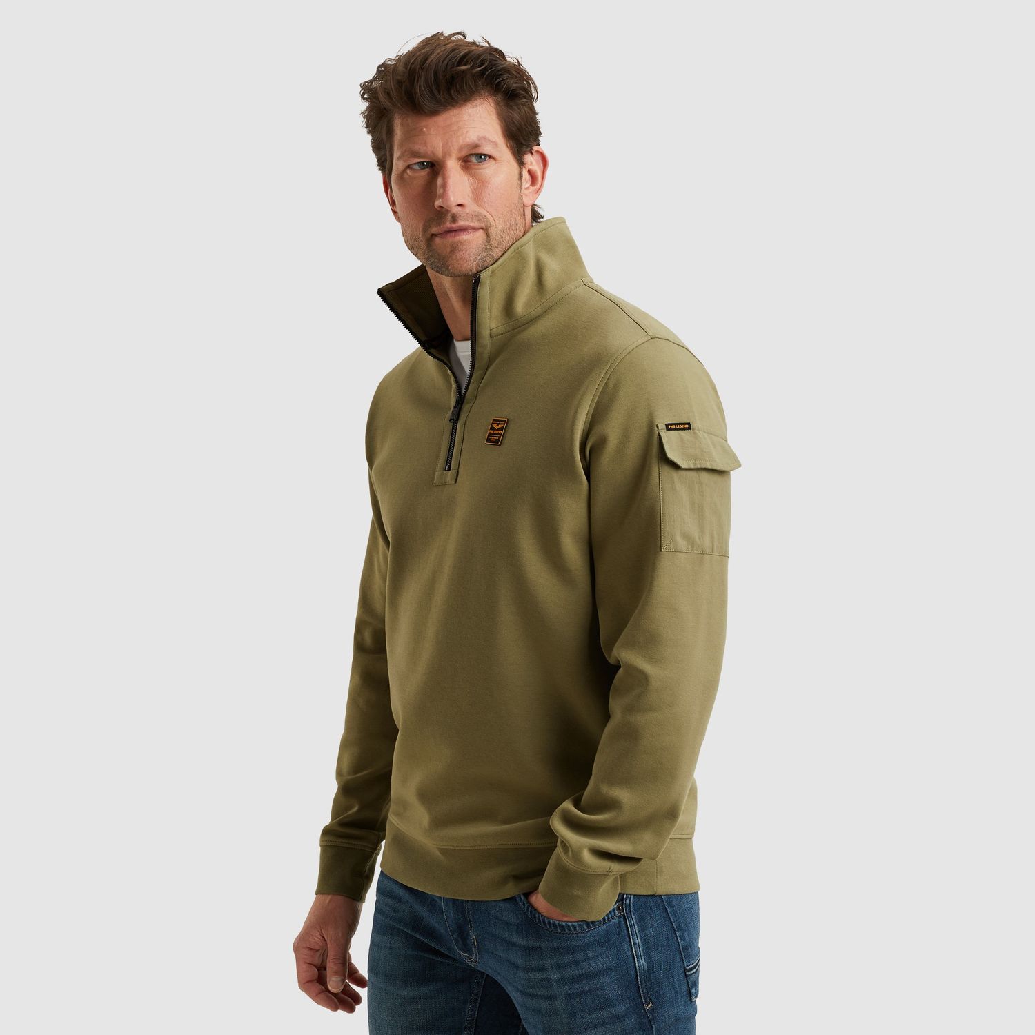 PME Legend | Trui met halve rits PSW2508423-6379
