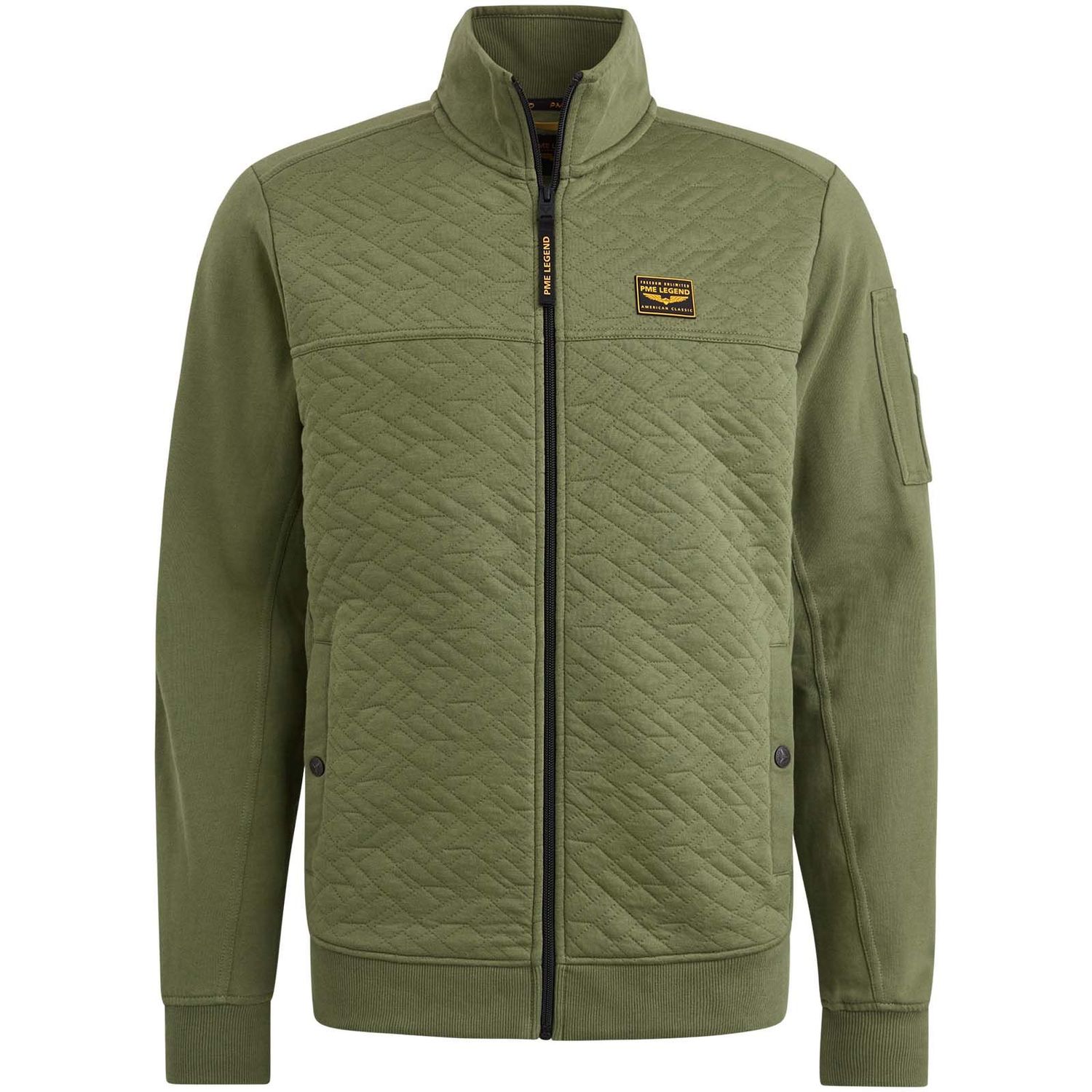 PME Legend | Sweat jacket met ritssluiting PSW2502475-6380