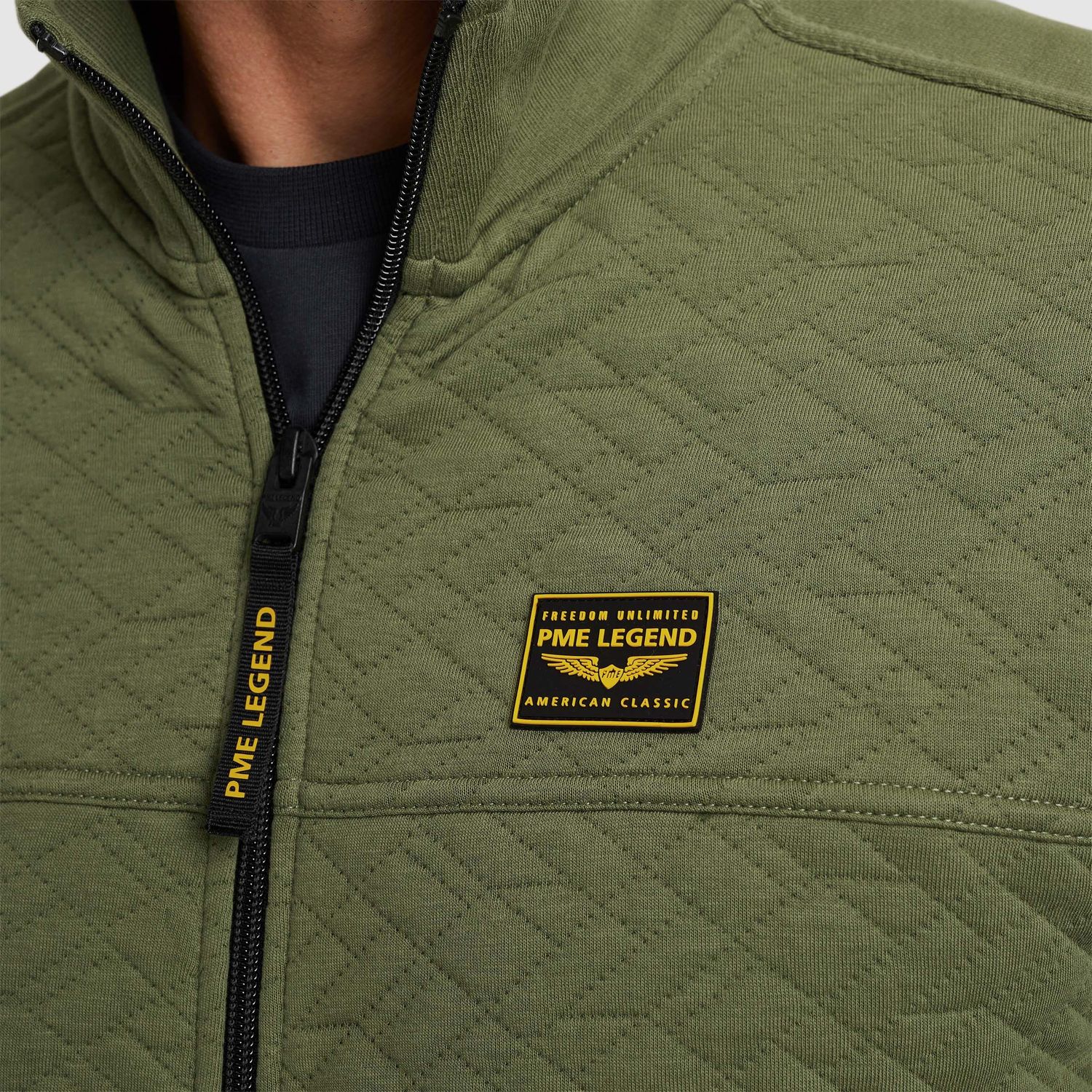 PME Legend | Sweat jacket met ritssluiting PSW2502475-6380