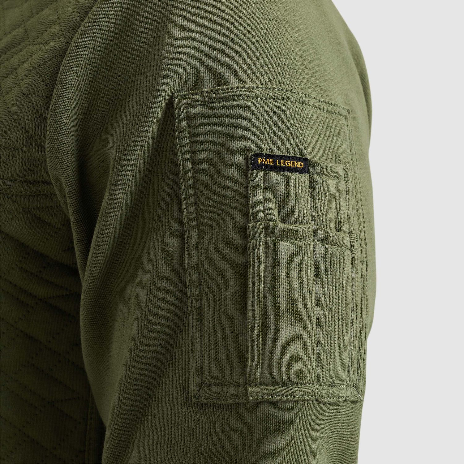 PME Legend | Sweat jacket met ritssluiting PSW2502475-6380
