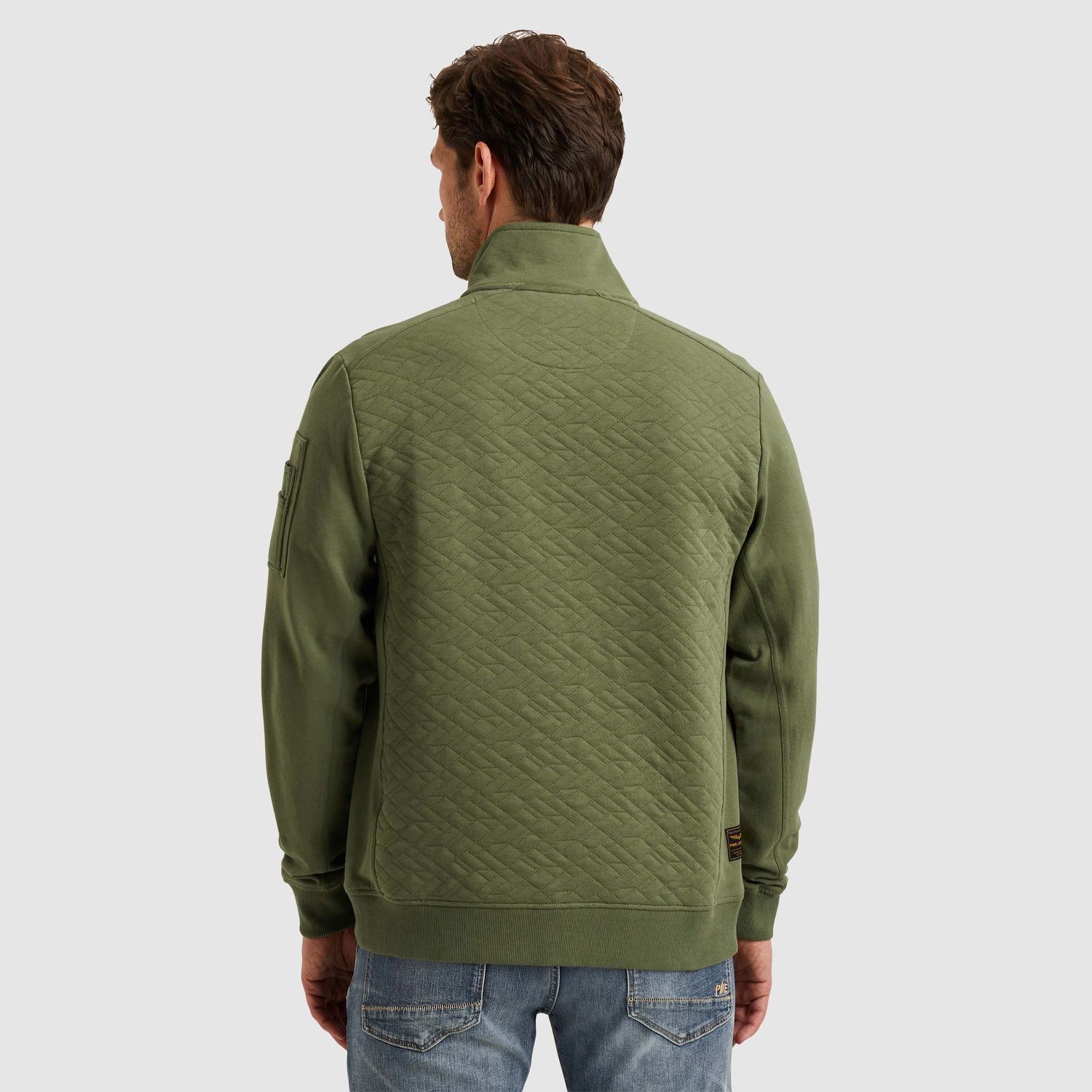 PME Legend | Sweat jacket met ritssluiting PSW2502475-6380