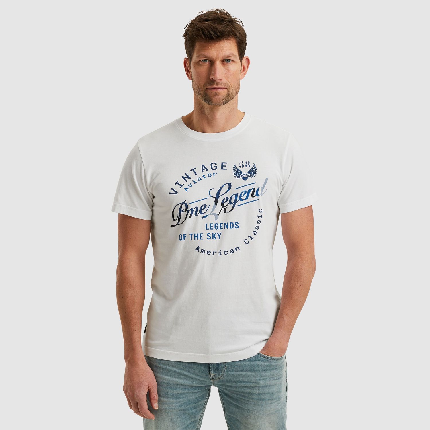 PME Legend | T-shirt met artwork PTSS2504596-7003