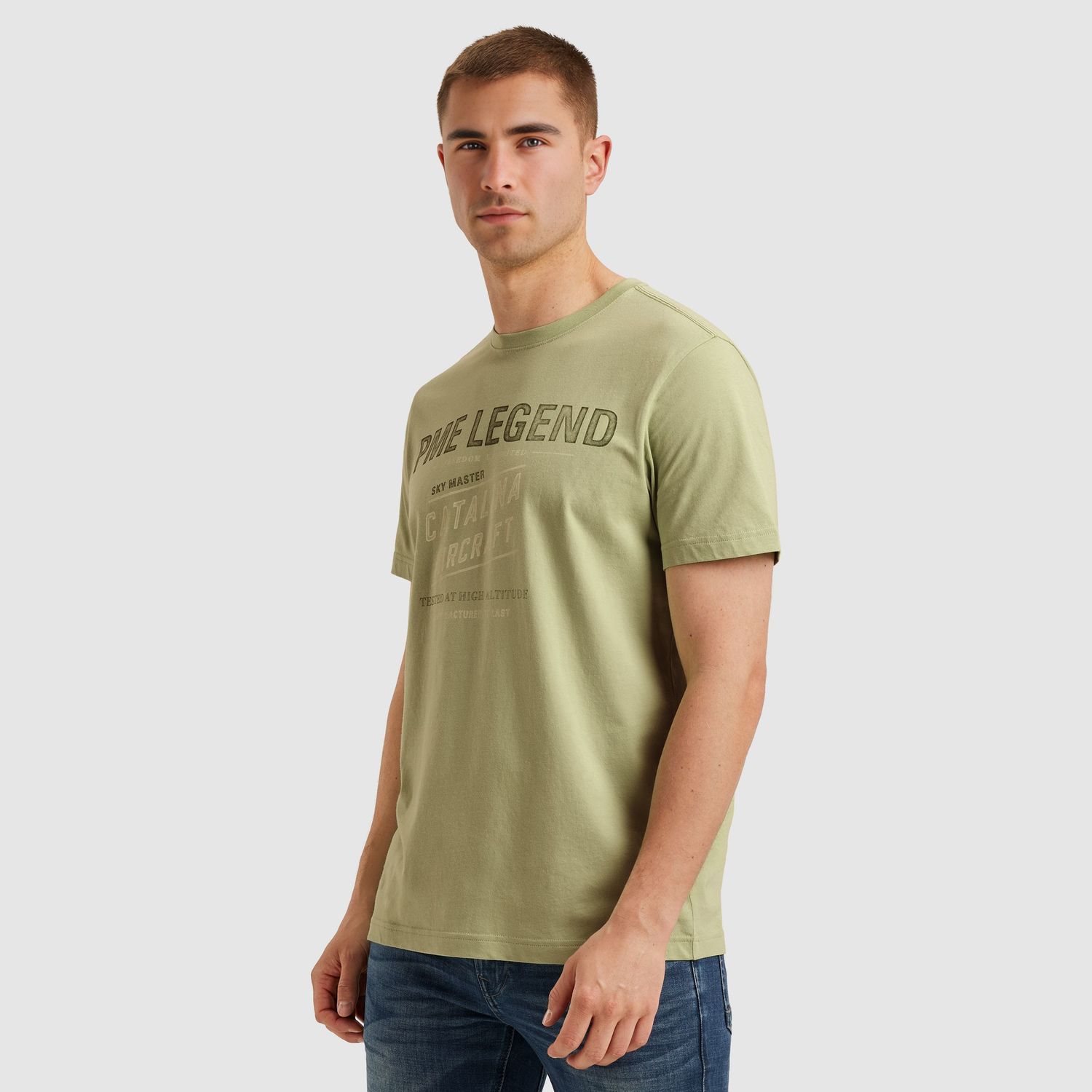PME Legend | T-shirt met artwork PTSS2504582-6386