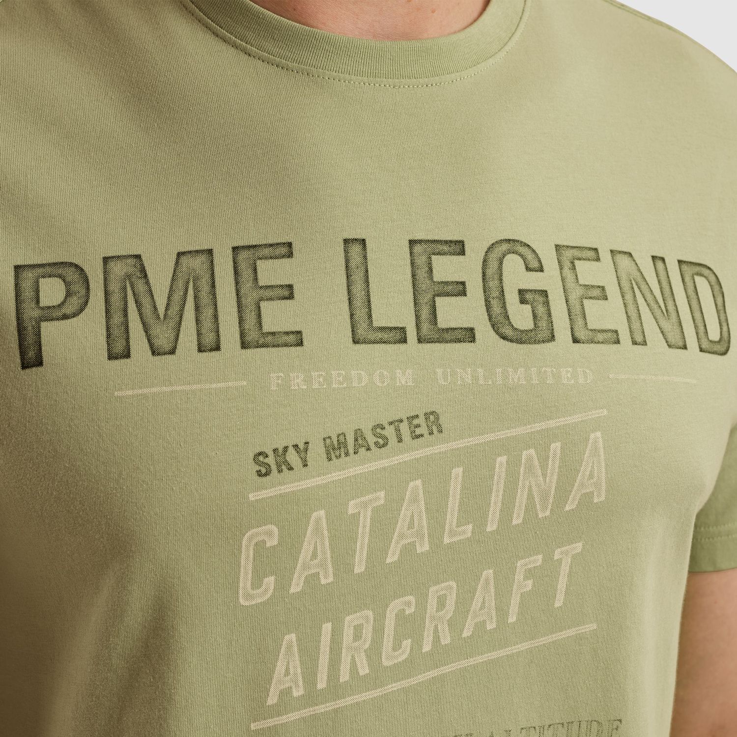 PME Legend | T-shirt met artwork PTSS2504582-6386
