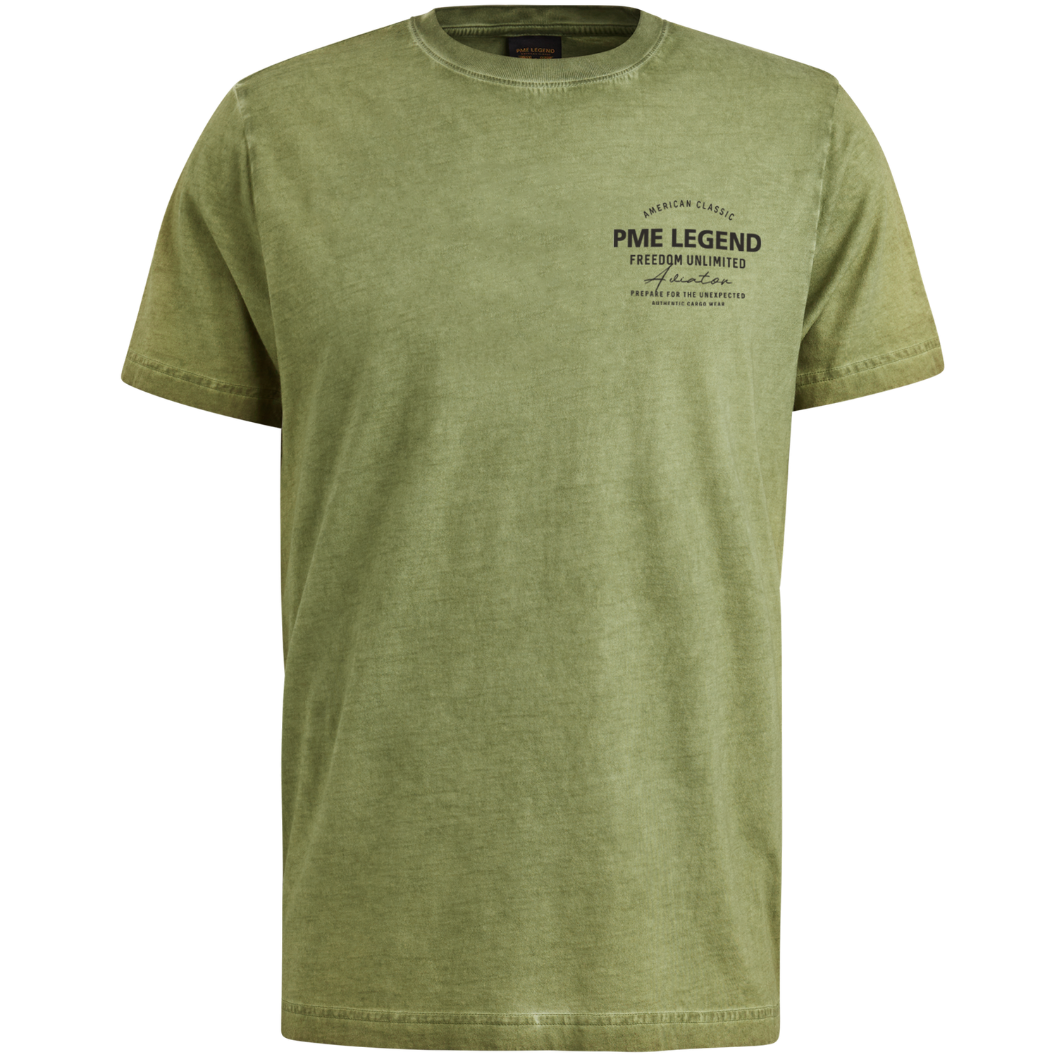 PME Legend | T-shirt met klein artwork PTSS2502579-6380