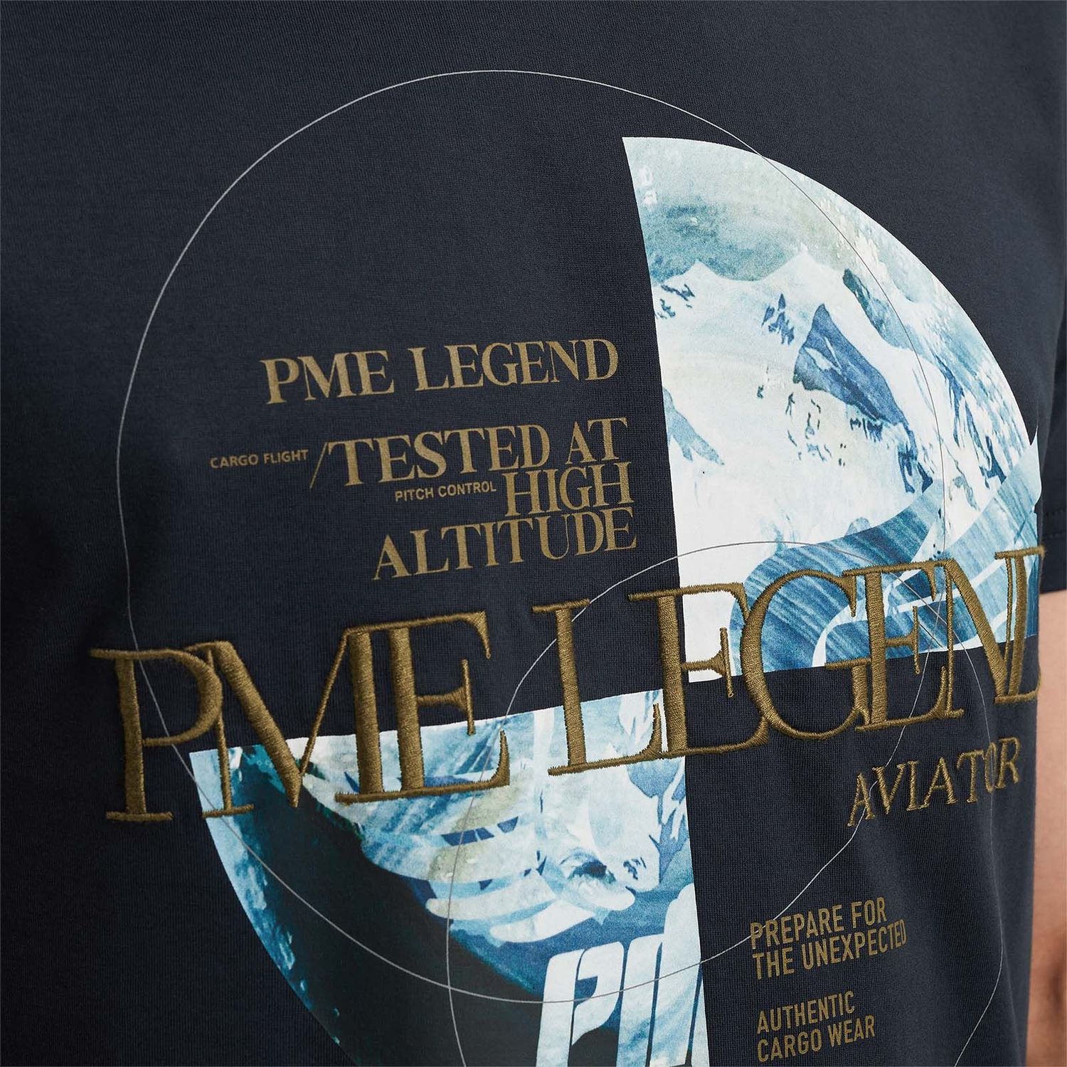 PME Legend | T-shirt met artwork PTSS2411533-5281