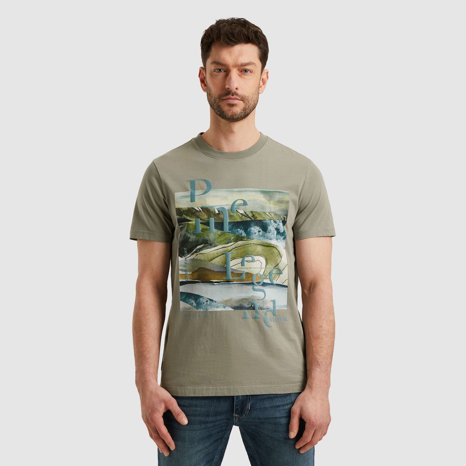 PME Legend | T-shirt met artwork PTSS2505572-6170