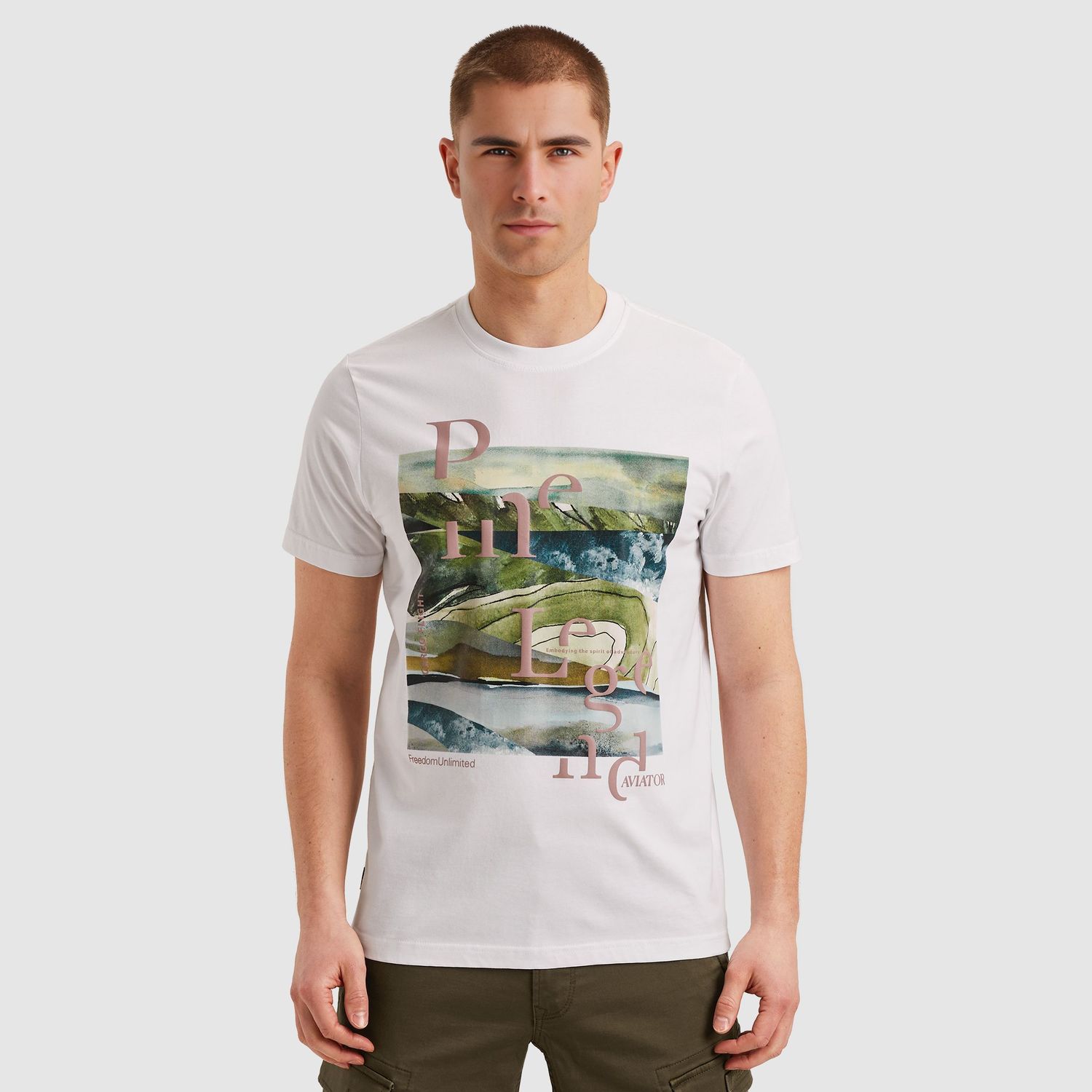 PME Legend | T-shirt met artwork PTSS2505572-7003