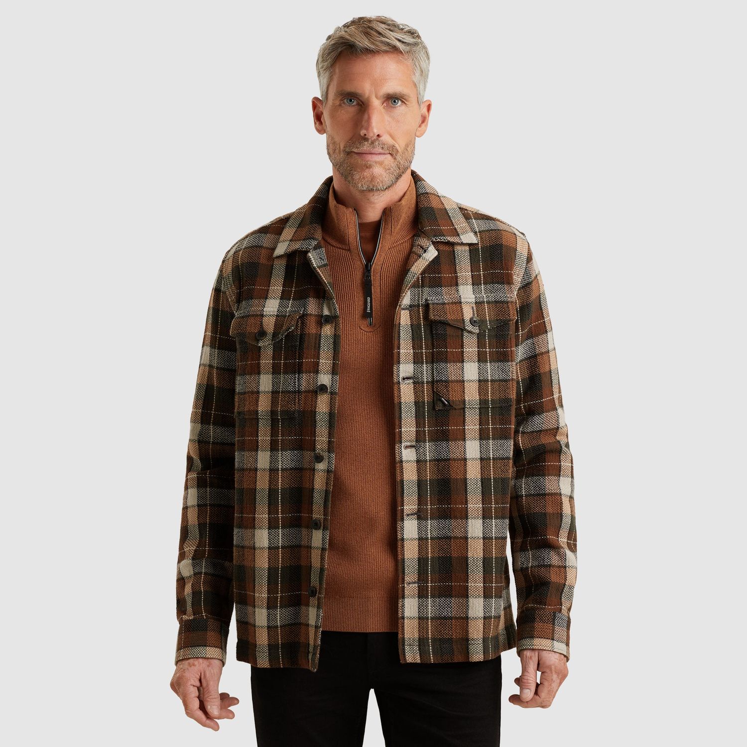Vanguard | Shirt jacket met ruitpatroon VSI2510256-8122