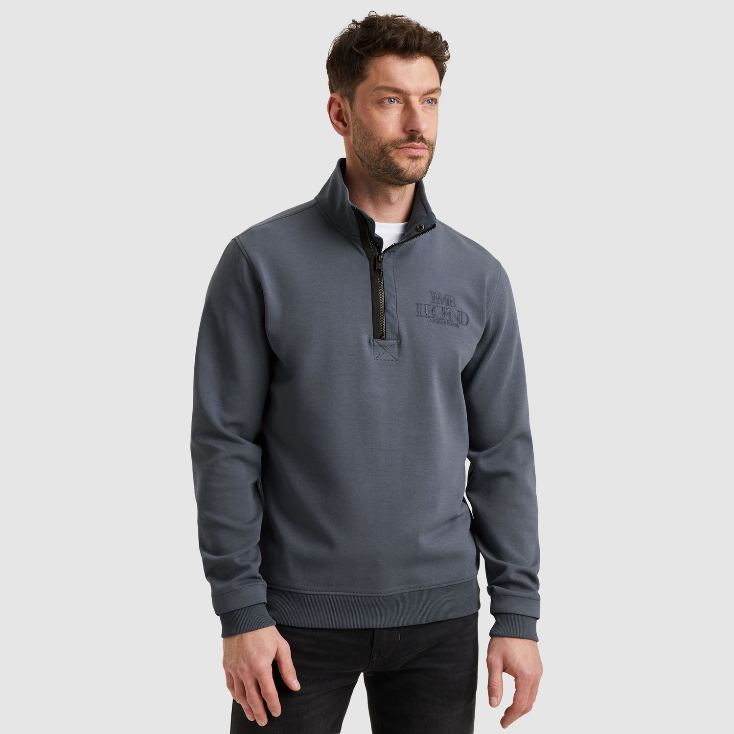 PME Legend | Trui met halve rits PSW2511483-5301