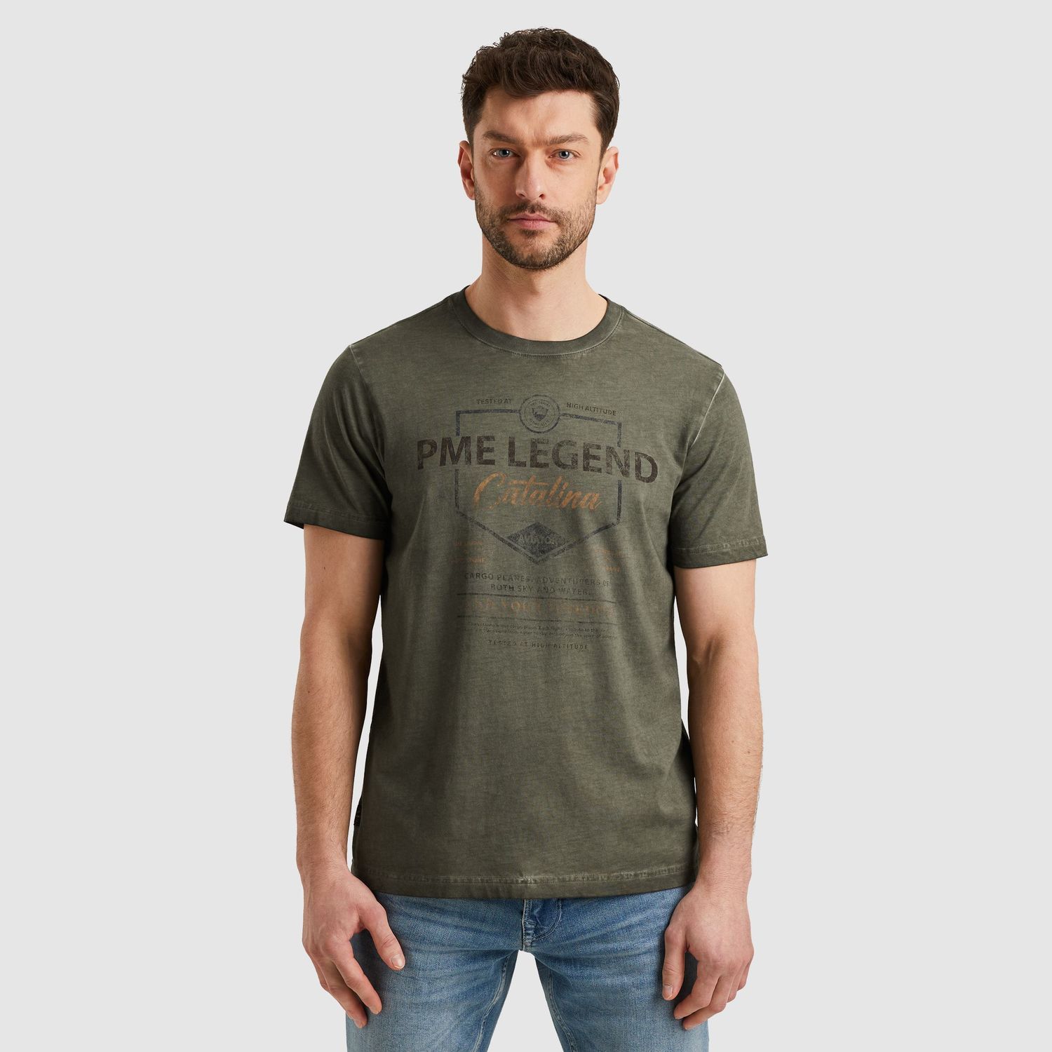 PME Legend | T-shirt met artwork PTSS2504593-6149