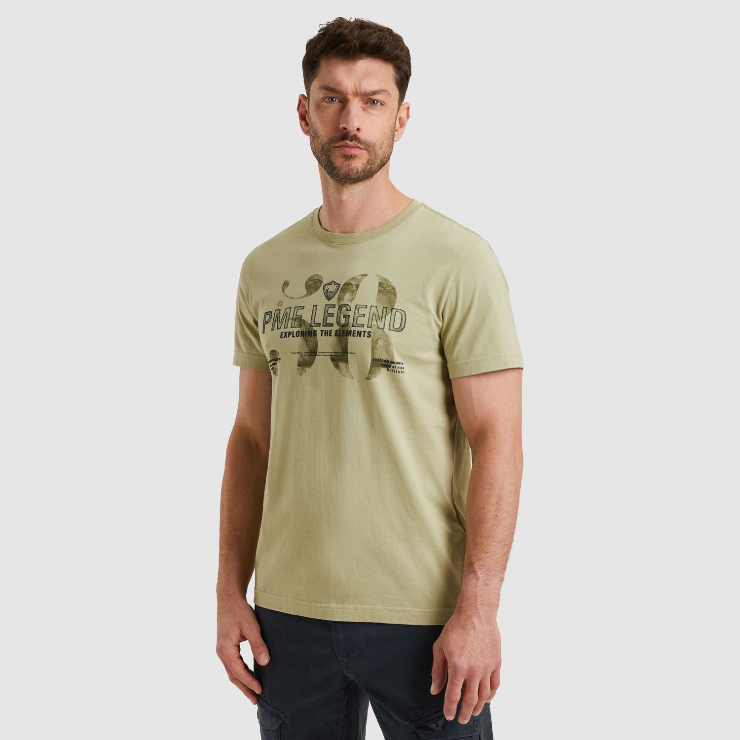 PME Legend | T-shirt met artwork PTSS2511526-6163